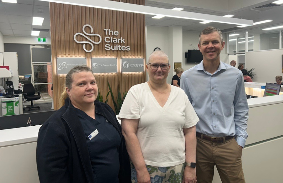 Lake Macquarie Private Hospital becomes first Australian site to join new breast cancer trial